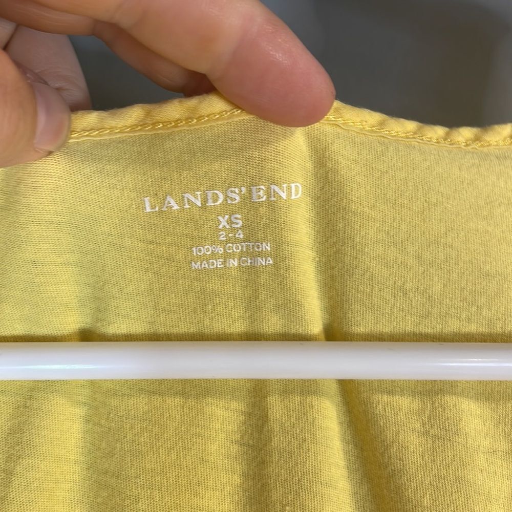 Yellow Ruffle Scoop Neck Tank Top - Picture 2 of 7
